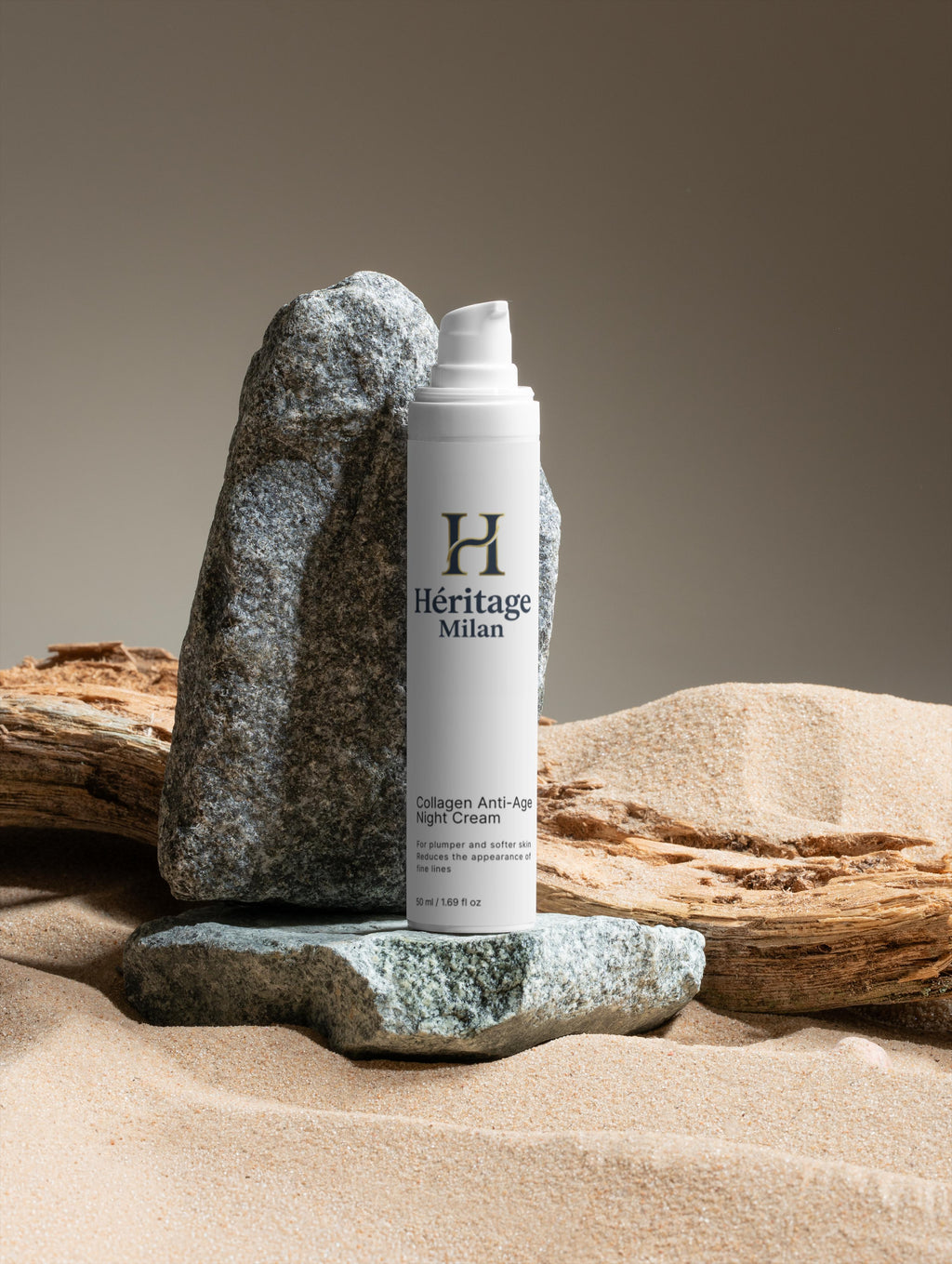 Crema de noche antiedad con colágeno