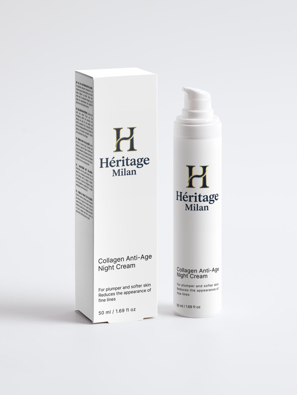 Crema de noche antiedad con colágeno